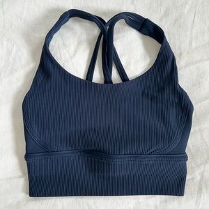 Lululemon Energy Ribbed Longline Bra - size 2.